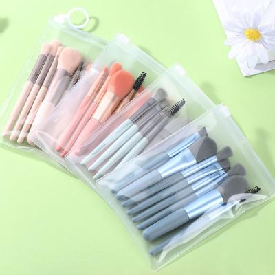 China Fan Brush 2021 Best Selling Makeup Tools Moran 8 Makeup Brush Set for sale