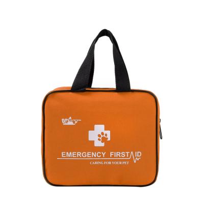 China Polyester Oripower Outdoor Portable Pet Rescue Bag Cat Dog First Aid Kit With Handle for sale