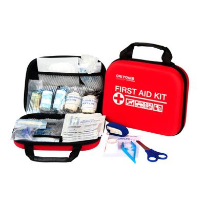 China Customized EVA medical emergency first aid power ori kit with handle for outdoor travel home for sale