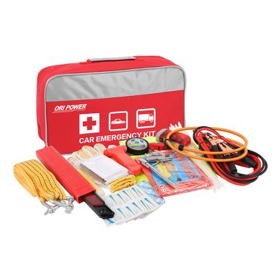 China Custom Made Polyester Oripower Car First Aid Kit Portable Emergency Case Bag With Supplies for sale