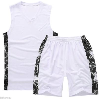 China Hip Hop Streetwear Retro Antibacterial Double Layer College Cloth Basketball Classic White Plain Shorts Without Pockets for sale