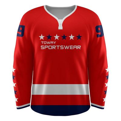 China Cheap Mens Jackets Mens USA Team 5Xl Funny Plain Practie Set Referee Ice Hockey Jersey Sweatshirt for sale