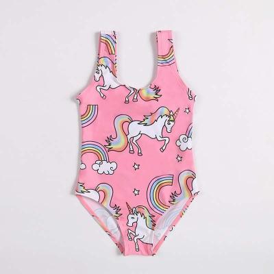 China Custom Made Kids Anti-UV Swimsuit Beach Wear and Design Baby Bikini Swimwear for sale