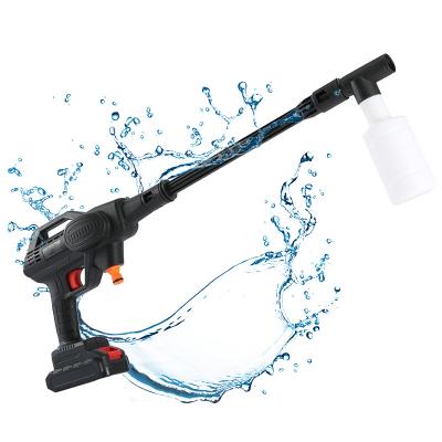 China Car Cleaning Cordless High Pressure Portable Car Wash Cleaner Gun Water Spray Seal Car Cleaning Machine for sale