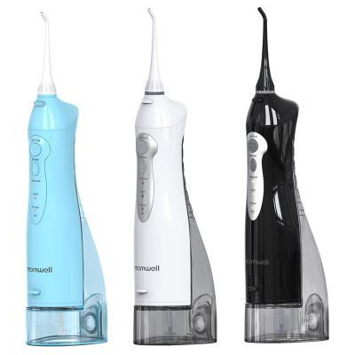 China Mornwell USB Rechargeable Wireless Portable Dental Water Jet Car IPX7 Waterproof Oral Irrigator Flosser Teeth Cleaner Water for sale