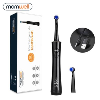 China 2 Minute Timer Rechargeable Rotary Oral Care Smart Toothbrush D03B with 2 Replaceable Heads Sonic Electrical Tooth Brush Dupont Bristle Brush for sale