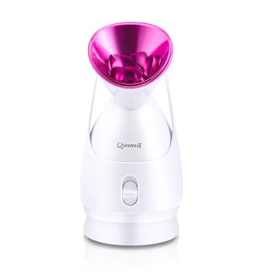 China Moisturize and Queenwill Facial Hot Sale Skin Steamer Facial Steamer Cleansing Machine with Deep Moisturizing Sauna Home SPA for Women Skin Care Tool for sale