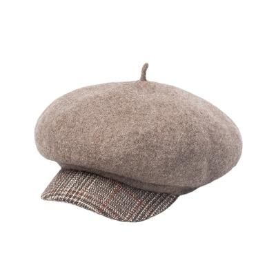 China Woolen student Cap Newsboy Cap new character autumn and winter hat beret fashion for sale