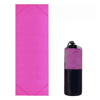 China QUICK DRY QUICK DRY Microfiber Yoga Towel Anti Slip Blanket Box Customized Yoga Mat for sale