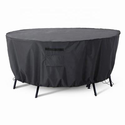 China Protect Outdoor Furniture Table Sectioal Sofa Set Cover Round Patio Outdoor Furniture Cover for sale