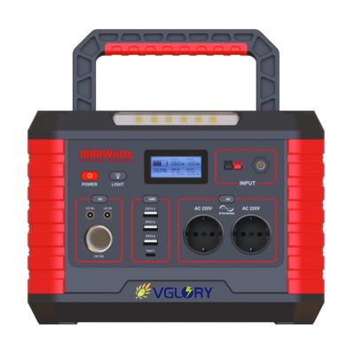 China Competitive price 1000w 500w 500watt 300w 330w solar generator station even station system fast charging support for sale