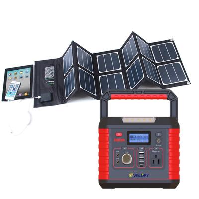 China Commercial Portable Display Screen Generator 1000w 220v Capacitybank Solar Panel Lithium Battery System Camping for sale