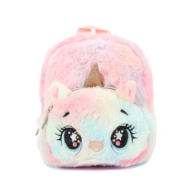 China Factory direct wholesale anti-theft plush bag school backpack for kids smudge plush animal backpack for sale