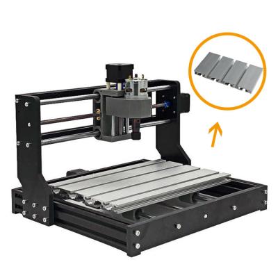 China 2030 Extrusion 3d Printer Aluminum Open Build Aluminum Extrusion Guides 4080 3d Printer V-slot V-slot CNC Linear TSlot 3d Printer Black Aluminum Linear Track Wheel China for sale