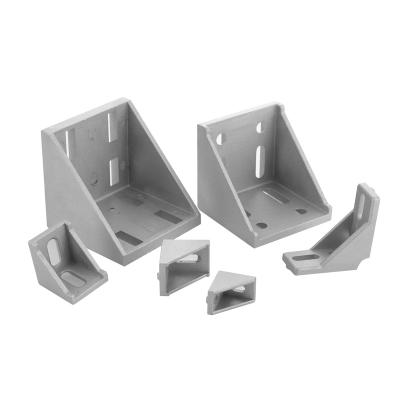 China Haul tools customized 6063 industrial t5t6 aluminum extrusion profiles T slot 1520 2020 3030 4040 4080 aluminum angle 40mmx40mm for sale