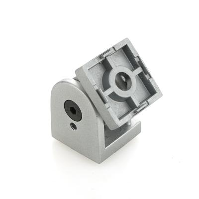 China Fasteners For Machinery Industry Hinge Joint Profile Connector Fittings For Aluminum Profile Accessories for sale