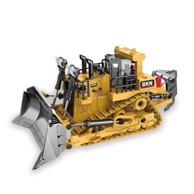 China The Other 1/24 9CH RC Model Metal Child Toy Bulldozer For Multifunctional Toys Construction Vehicle for sale