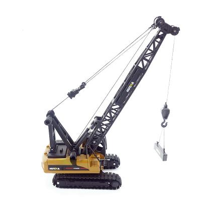 China HUINA Toy 1:50 Engineering Car Boy Birthday Toy Multifunctional 1811 Diecast Ornaments Combine Crane Model Construction Truck Static Series for sale