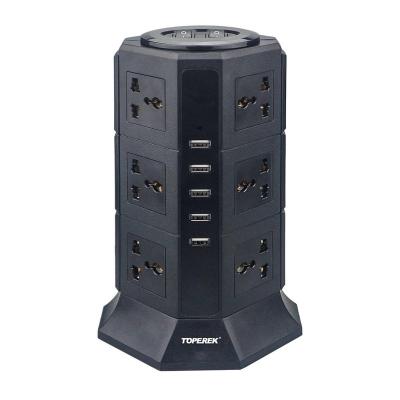 China Residential / Multi-Purpose Smart Universal Plug 12 Outlet Universal Usb Power Socket for sale