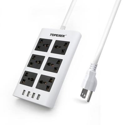 China Residential / General Purpose Universal Board Extension Power Socket With Smart USB Port for sale