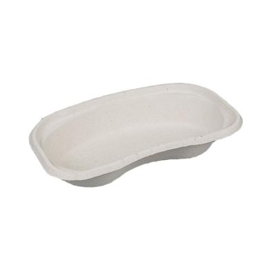 China Personal Care Hospital disposable medical molded paper pulp kidney dish single use kidney bowl kidney basin for sale