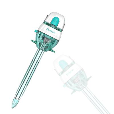 China Porta de acesso ótica Laparoscopic 10mm descartável plástica de Trocar única à venda