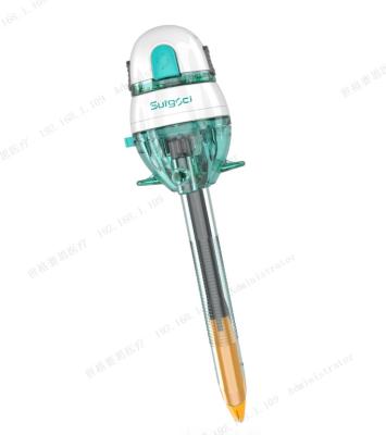 China 12mm Disposable Bladed Trocar Laparoscopic Trocar with Blade Bladed Trocar for sale