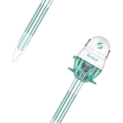 China Stumpfes Trocar und Cannula Laparoscopic stumpfes Wegwerftrocar 12mm zu verkaufen