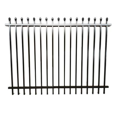 China Easily Assembled Galvanized Fence Steel Fence Galvanized Galvanized Iron Fence for sale