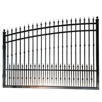 China Easily Assembled Customized Solid Aluminum Barrier Driveway Barrier Gate for sale