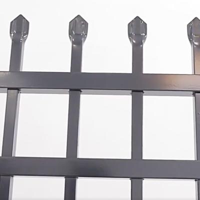 China Easily Assembled Customize Fence Manufactory Fencing Steel Low Wall Fence Panel Garden And Yard for sale