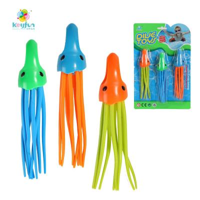 China Non-Toxic Cheap Underwater Sports Toys Games Swimming Diving Pool Toys Summer Dive Octopus Toy For Kids for sale