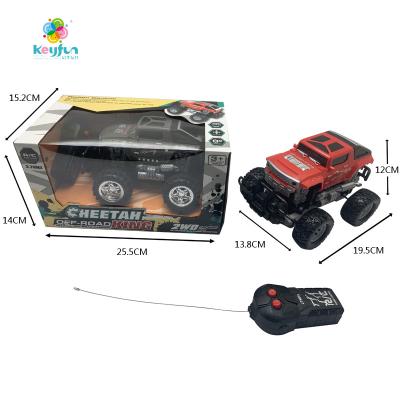 China Latest Kids Off Road Toys 2 Channel 1:24 Scale Plastic Off Road RC Car H143891 for sale