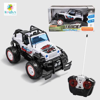 China New Arrival 4CH RC Jeep Car RC model for kids remote control vehicle off road rc car for kids H100767 for sale