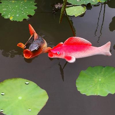 China Other Wholesale Handcrafted Statues Art Decoration Animals Outdoor Modern Garden Polyresin Fish Sculpture for sale