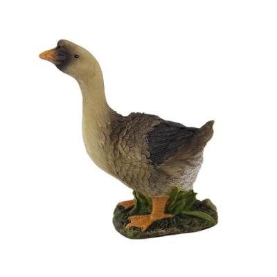 China Europe hot sale goose outdoor garden decor in resin crafts, Japan resin ornaments figurine goose decoration animal craft for sale