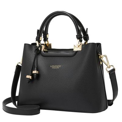 China 2021 fashion hot sale luxury pure color bags women handbags ladies for sale