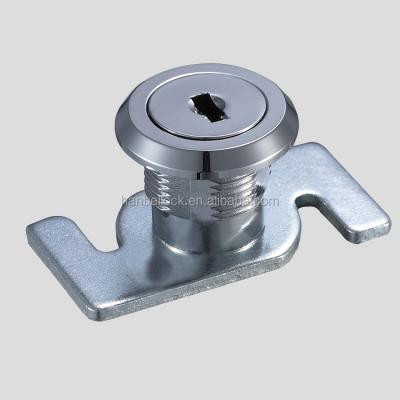 China Zinc Alloy MS1043-1 Quarter Turn Panel Cabinet Tubular Lath Lock Tubular Zinc PT Cam Locks Cam Lock With Key for sale