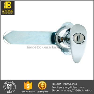 China A19-1 Zinc Alloy Industrial Electric Cabinet Handle Lock With Key for sale