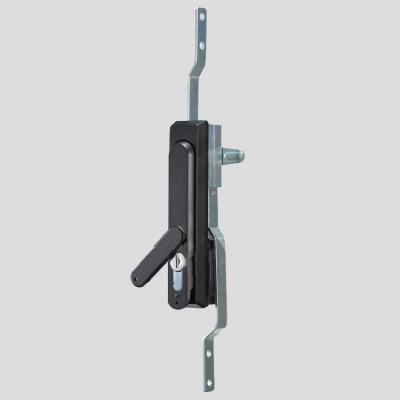 China Right Turn Handle 90 Degree HANBEI MS840-1 Black Powder Open Door Box Lock High Voltage Coated Latch Latch Open 90 Degree for sale