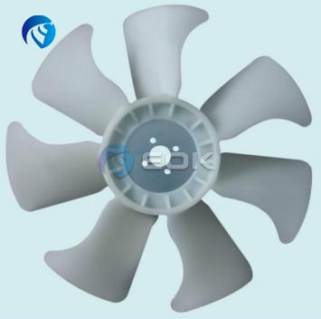 China Auto motor parts fan blade for machines equipped with motor PC30/35 3D84 4 holes, 7 fan blades diameter: 360mm-24mm-40mm-7 for sale