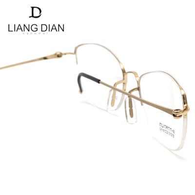 China Optical Frames For Myopia Ready Stock Factory Custom Glasses Frame New Style , Handmade Luxury Titanium Optical Frames for sale