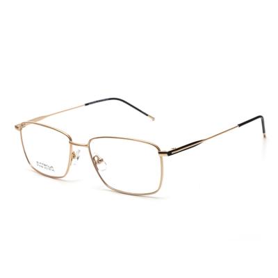 China Optical frames for new handmade titanium myopia glasses frames model 2019, brand design titanium optical frame fashion for sale