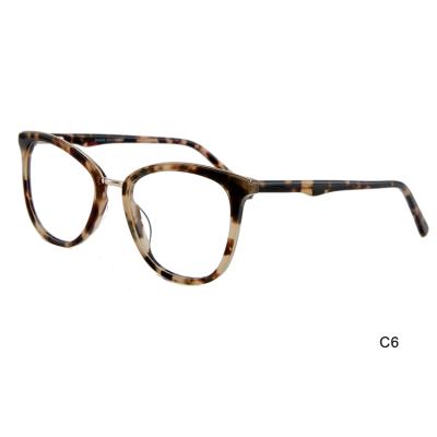 China New Trend Myopia Optical Glass Acetate Eyewear Unisex Frames Optical Frames for sale