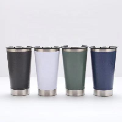 China Small 304 Disposable Sample Portable Unbreakable Stainless Steel Insulation Thermos Cup Cool Tumbler For Beer Coffee Iced Milk for sale