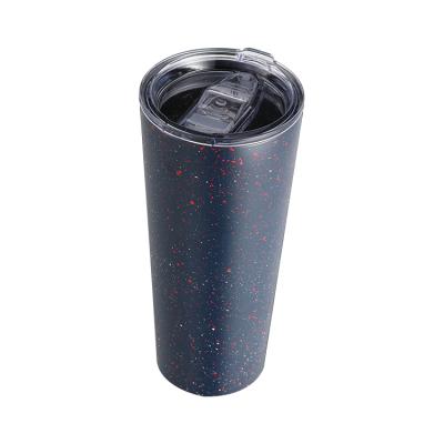 China Stainless Steel Disposable Matte Black Hot Cold Tumbler Insulated Tumbler for sale