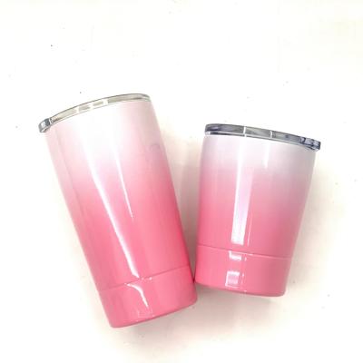 China Disposable Stainless Steel Double Wall Thermal Milk Cup Tumbler Stainless Steel for sale