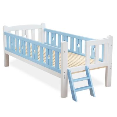 China Modern kids bedroom furniture safe to enter and stair case rail solid wood kids bed TYKB001 en venta