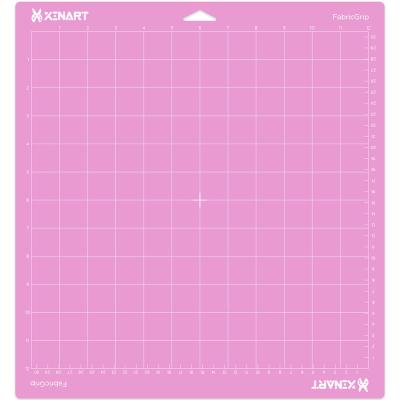 China Crafts Xinart Pink 12 X12 Inch X12 Fabric Handle 1Piece Adhesive Cutting Mat for Cricut Maker 3/Maker/Explore 3/Air 2/Air/One for sale