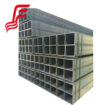 China Hot Gas Pipe Product Greenhouse Pipes 29mm Black Rectangular Square Welded Steel Pipe Made In China for sale